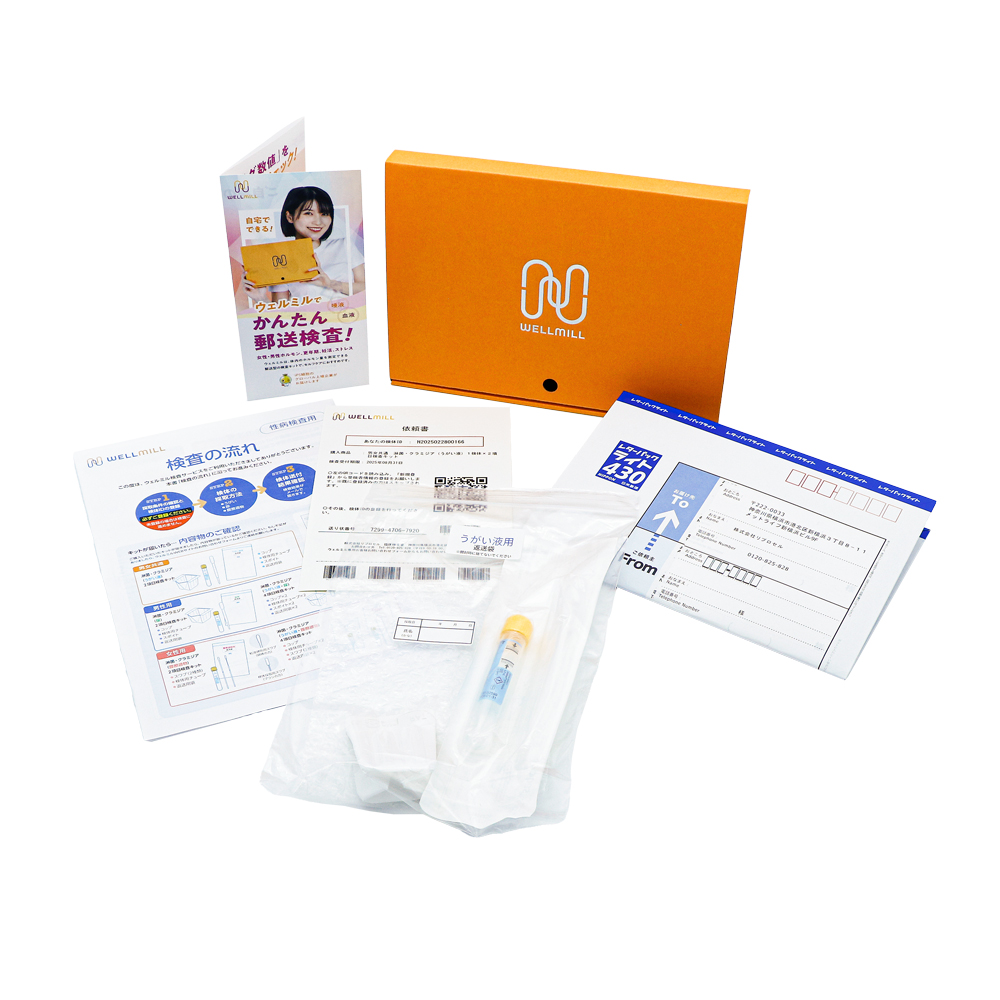淋菌・クラミジア性病郵送検査キット（全５種類）発売のお知らせ